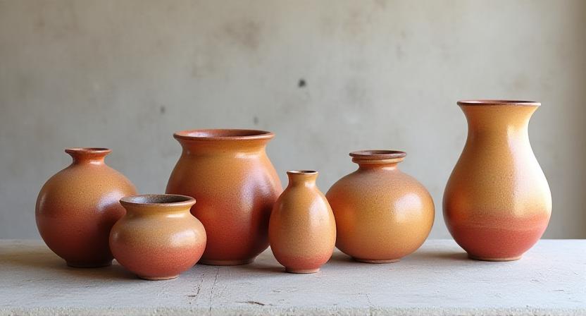 Hand-thrown limited edition ceramic vases