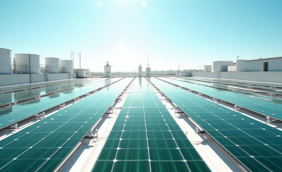 Large scale industrial solar installation in Melbourne